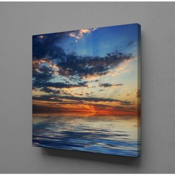 Technopa Gökyüzünün Değişik Renkleri 70x70 cm Kanvas Tablo