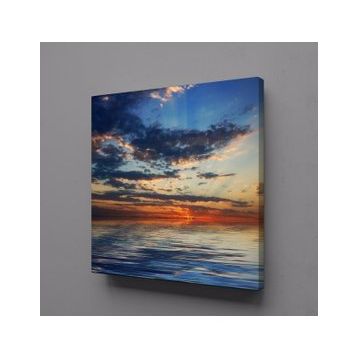 Technopa Gökyüzünün Değişik Renkleri 90x90 cm Kanvas Tablo