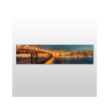 Technopa Gold Köprü 150x50 cm Kanvas Tablo