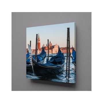 Technopa Gondol 40x40 cm Kanvas Tablo