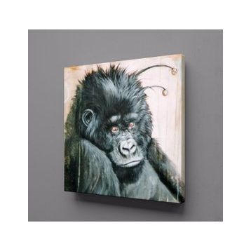 Technopa Goril 80x80 cm Kanvas Tablo