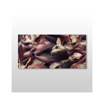 Technopa Hamster 160x80 cm Kanvas Tablo