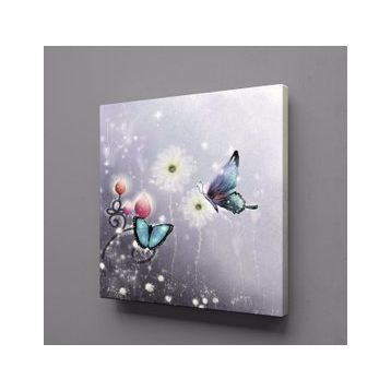 Technopa Kelebek 60x60 cm Kanvas Tablo