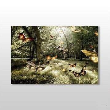 Technopa Kelebekler 45x30 cm Kanvas Tablo