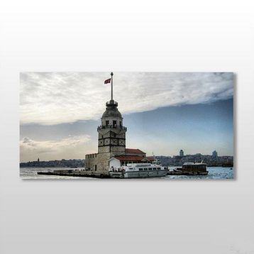 Technopa Kız Kulesi Istanbul 200x100 cm Kanvas Tablo