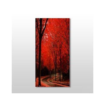 Technopa Kızıl Orman 40x60 cm Kanvas Tablo