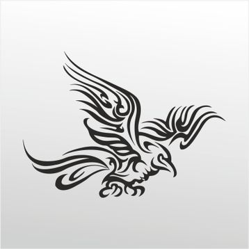 Technopa Kuş Deseni 100 cm Folyo Duvar Stickerı