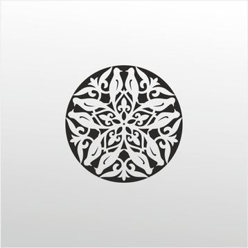 Technopa Kuş Deseni 70 cm Folyo Duvar Stickerı