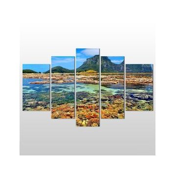 Technopa Mercanlar 208x120 cm Kanvas Tablo