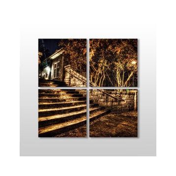Technopa Merdiven 70x70 cm Kanvas Tablo