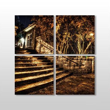 Technopa Merdiven 70x70 cm Kanvas Tablo