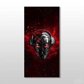 Technopa Metal Kafa 110x165 cm Kanvas Tablo