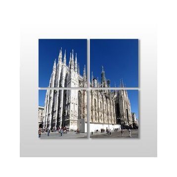 Technopa Mimari 70x70 cm Kanvas Tablo