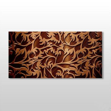 Technopa Motif Desen 120x60 cm Kanvas Tablo
