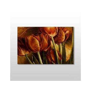 Technopa Natural Lale 90x60 cm Kanvas Tablo