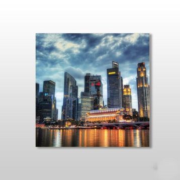 Technopa New York Manzara 60x60 cm Kanvas Tablo