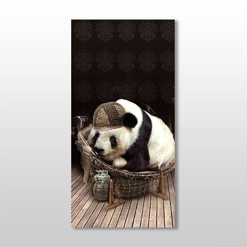 Technopa Panda 140x210 cm Kanvas Tablo