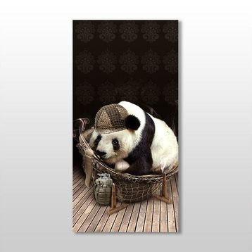 Technopa Panda 40x60 cm Kanvas Tablo
