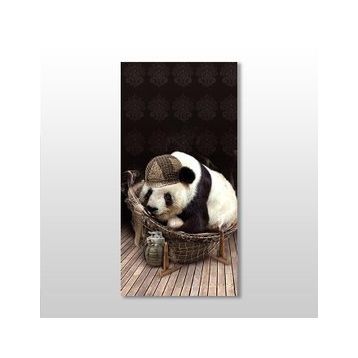 Technopa Panda 70x105 cm Kanvas Tablo