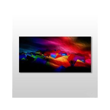 Technopa Rengarenk 220x110 cm Kanvas Tablo
