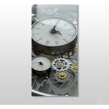 Technopa Saat 100x150 cm Kanvas Tablo