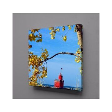 Technopa Sakin Şehir 70x70 cm Kanvas Tablo