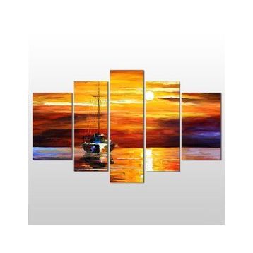 Technopa Sandal Yağlı Boya 122x70 cm Kanvas Tablo