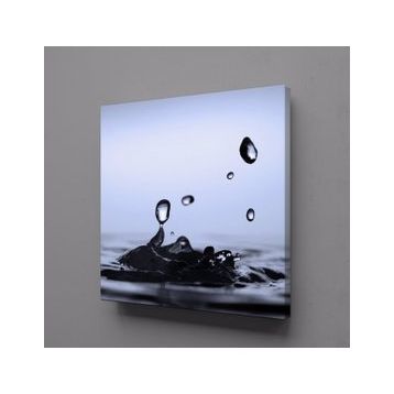 Technopa Su Damlaları 40x40 cm Kanvas Tablo