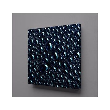 Technopa Su Damlaları 60x60 cm Kanvas Tablo