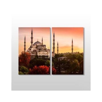 Technopa Süleymaniye Camii 40x30 cm Kanvas Tablo