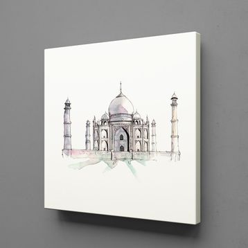 Technopa Tac Mahal 110x100 cm Kanvas Tablo