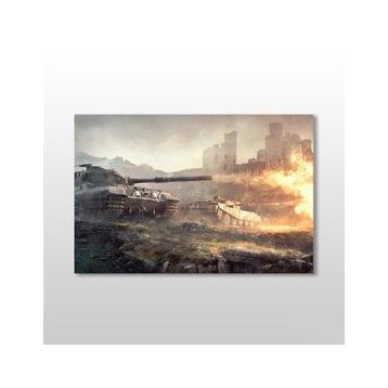 Technopa Tank 60x40 cm Kanvas Tablo