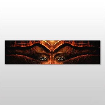 Technopa Tepe Göz 240x80 cm Kanvas Tablo