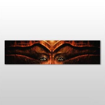 Technopa Tepe Göz 270x90 cm Kanvas Tablo
