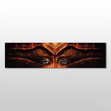 Technopa Tepe Göz 300x100 cm Kanvas Tablo