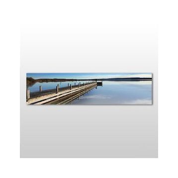 Technopa Uzun İskele 120x40 cm Kanvas Tablo