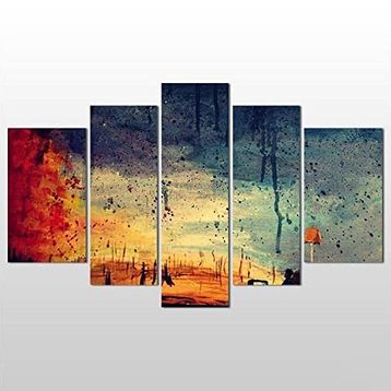 Technopa Yağlı Boya 190x110 cm Kanvas Tablo