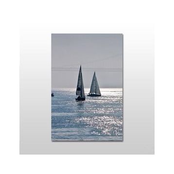 Technopa Yelkenli 60x30 cm Kanvas Tablo
