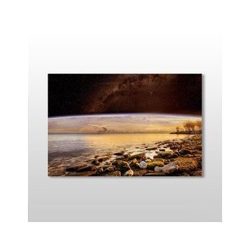 Technopa Yeryüzü 90x60 cm Kanvas Tablo