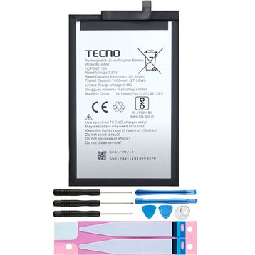 Tecno Pova 3 Bl-68AT Kodlu Batarya Pil