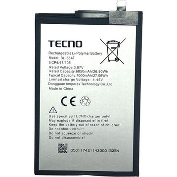 Tecno Pova 3 Bl-68AT Kodlu Batarya Pil