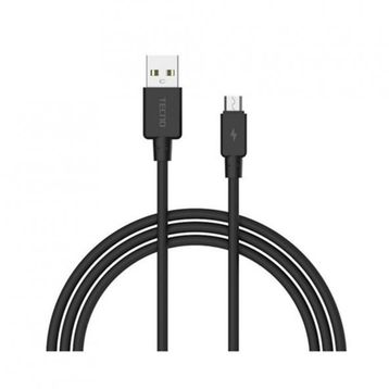 Tecno TCD-M11 USB-A to Micro 2A 1 m Siyah Data ve Şarj Kablosu