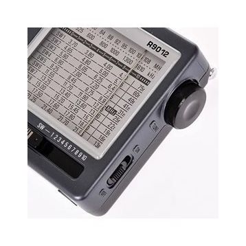 Tecsun R-9012 AM/FM/SW 12 Bantlı Kısa Dalga Radyo