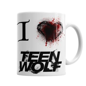 Teen Wolf Porselen Kupa Bardak