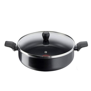 Tefal 28 cm Titanyum 1X SimpleCook Difüzyon Tabanlı Kısa Tencere