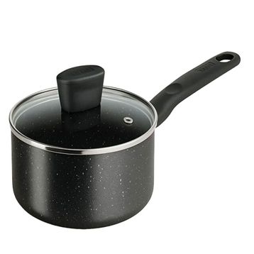 Tefal 9 Parça Dark Stone Dayanıklı Mineral Kaplama Tencere Tava Seti