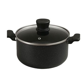 Tefal 9 Parça Dark Stone Dayanıklı Mineral Kaplama Tencere Tava Seti