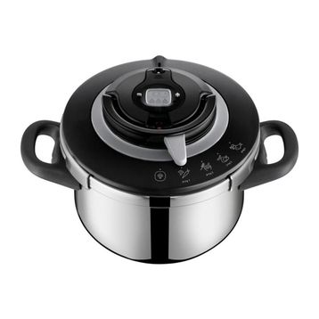 Tefal Clipso+ Chef 4.5 lt 4 Pişirme Programlı Düdüklü Tencere