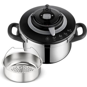 Tefal Clipso+ Chef 4.5 lt 4 Pişirme Programlı Düdüklü Tencere