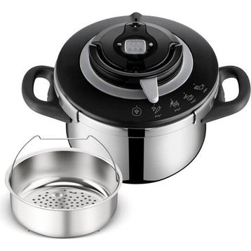 Tefal Clipso+ Chef 4.5 lt 4 Pişirme Programlı Düdüklü Tencere